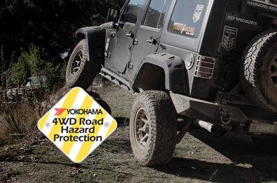 Free Repair or Replacement on Yokohama 4x4 & SUV tyres