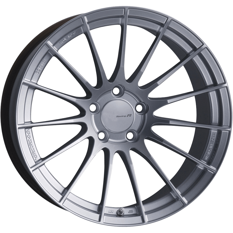 Enkei RS05-RR 18x8.5 35mm ET 5x112 66.5 Bore Sparkle Silver Wheel Spcl Order / No Cancel main image 1