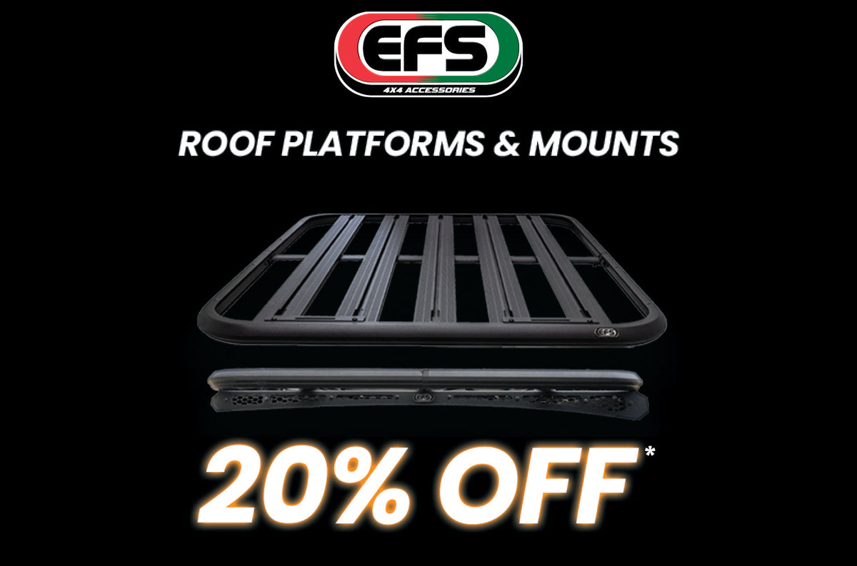 20% Off EFS Roof Platforms and Mounts