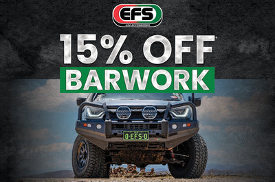 EFS Bull Bars and Barwork 15% Off