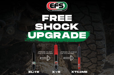 EFS 4x4 Suspension Free Shock Upgrade 