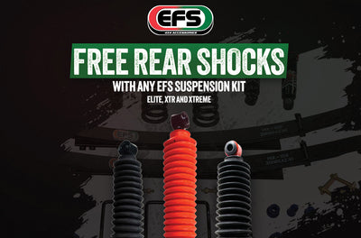 Free EFS Rear Shocks With Any EFS Suspension Kit