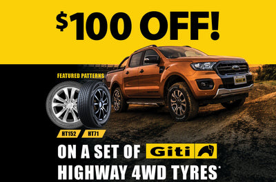 Giti Tyres $100 Off