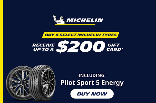 Michelin Tyres up to $200 Gift Card