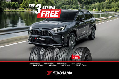 Yokohama Geolandar SUV, HT & OEM Buy 3 Get 1 Free Tyres