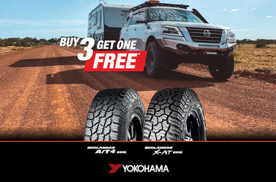 Yokohama 4x4 All Terrain Buy 3 Get 1 Free Tyres