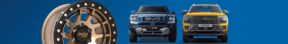 4WD Wheel And Tyre Package Dirty Life DT-4 and AT Tyres