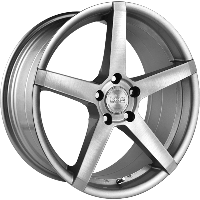King Wheels HOSTILE SILVER BRUSHED Wheel - 18