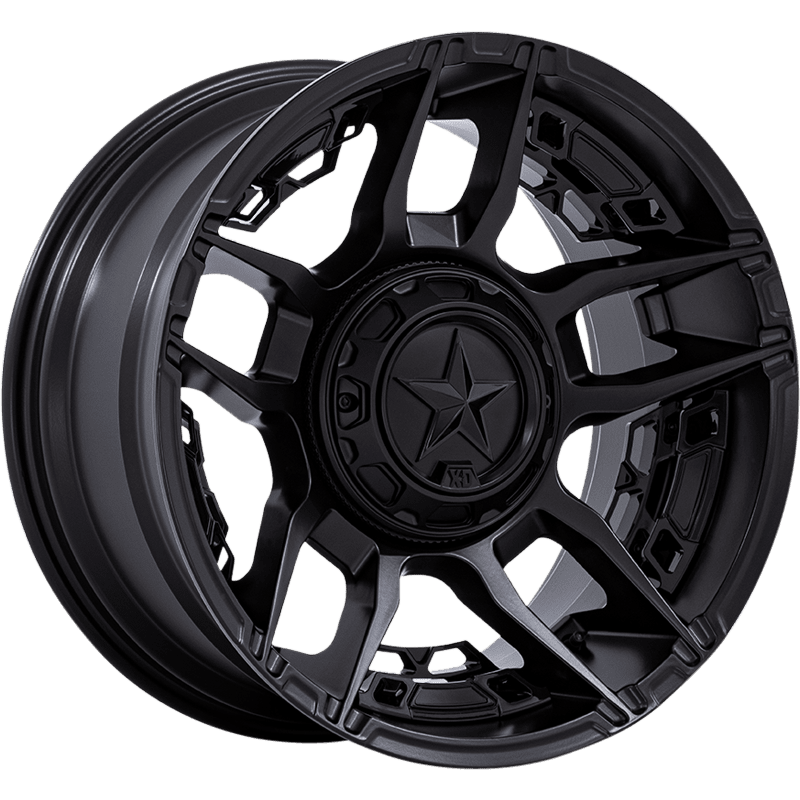 XD871 SLASH MATTE BLACK Wheel - 20