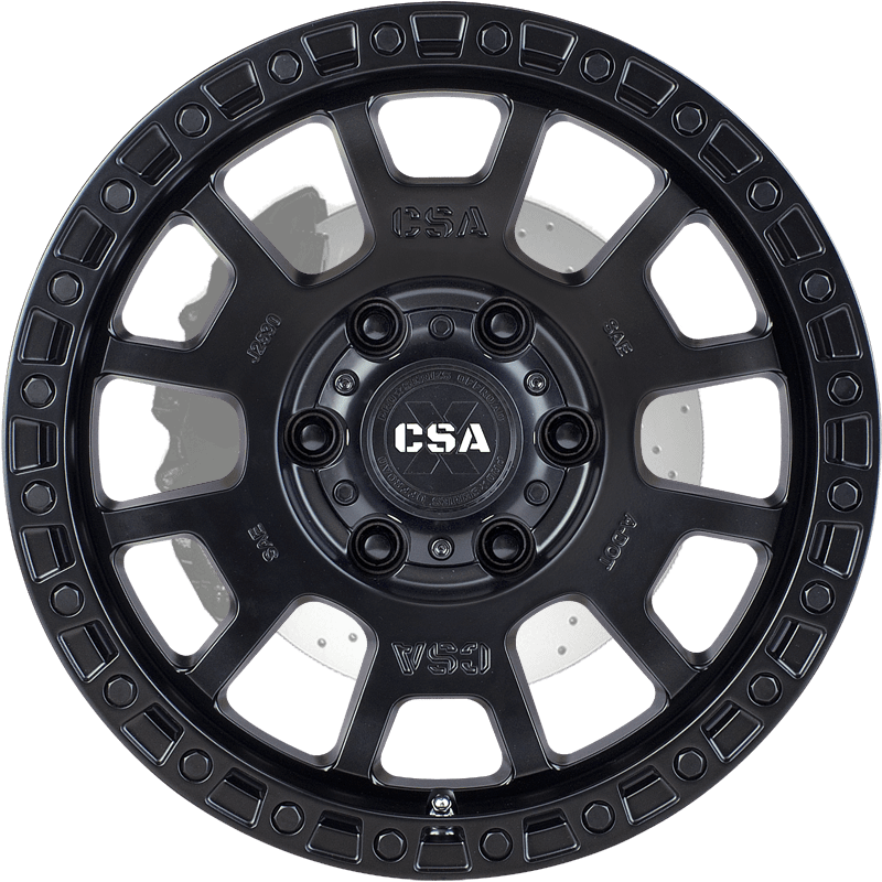 Csa Cd R CSA Kinetic CSA-X Satin Black Wheel - 18