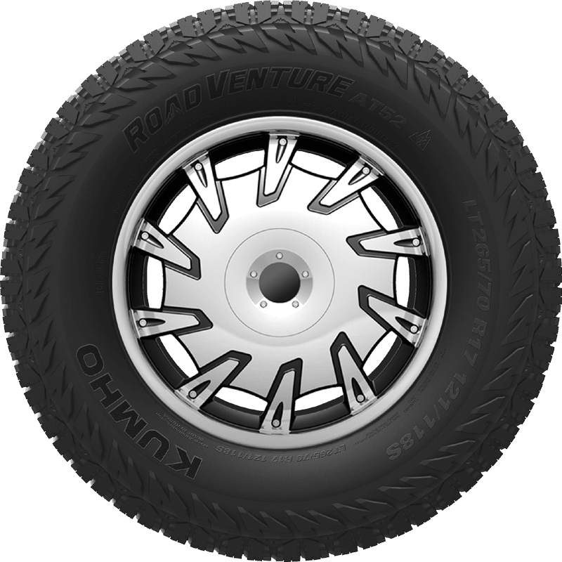 Kumho Tyres ROAD VENTURE AT52 Tyre - 35x12.50R17 - image 3