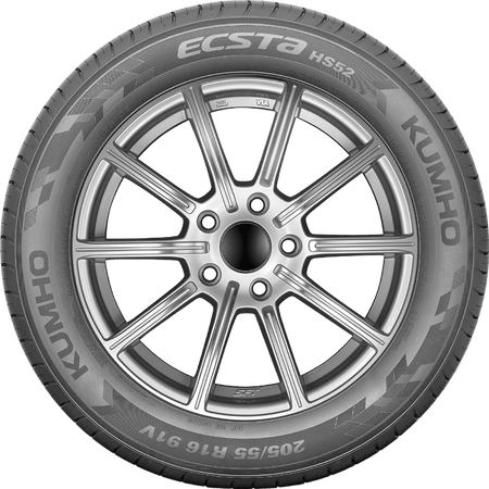 Kumho ECSTA HS52 Tyre - 225/55ZR17 XL - image 2
