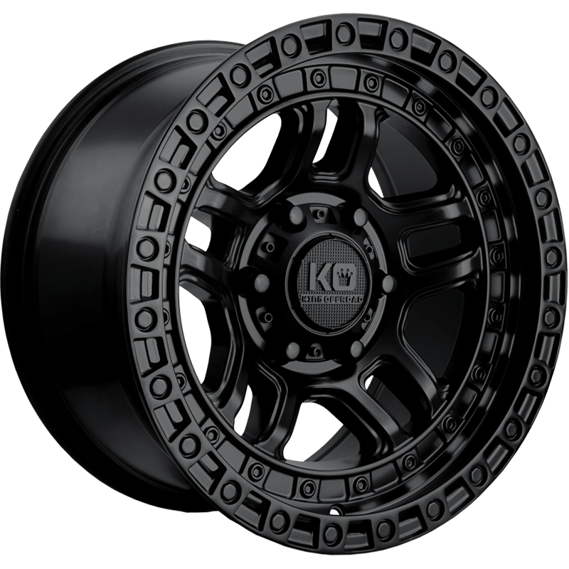 King Offroad BARRETT SATIN BLACK Wheel - 17