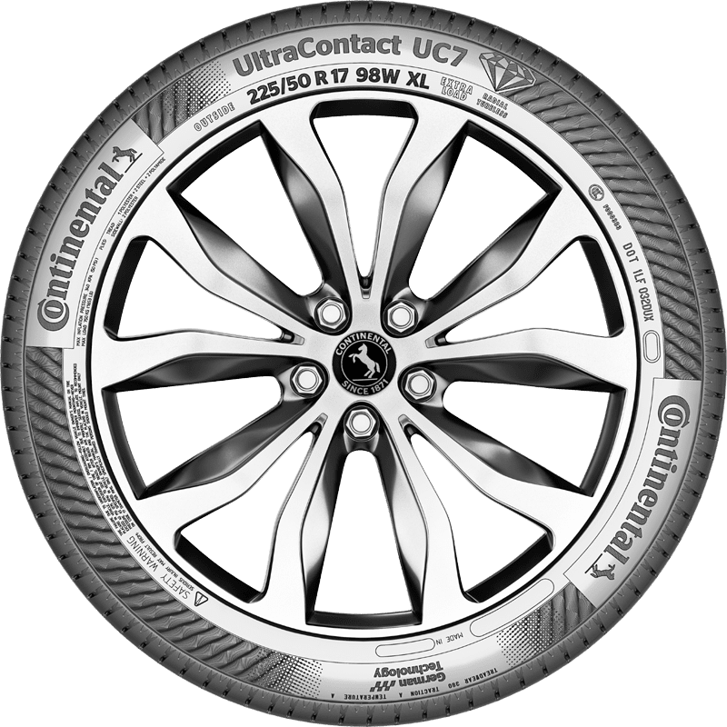 Continental UltraContact UC7 Tyre - 245/45R18 XL - image 2
