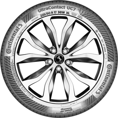 Continental UltraContact UC7 Tyre - 245/45R18 XL - image 2