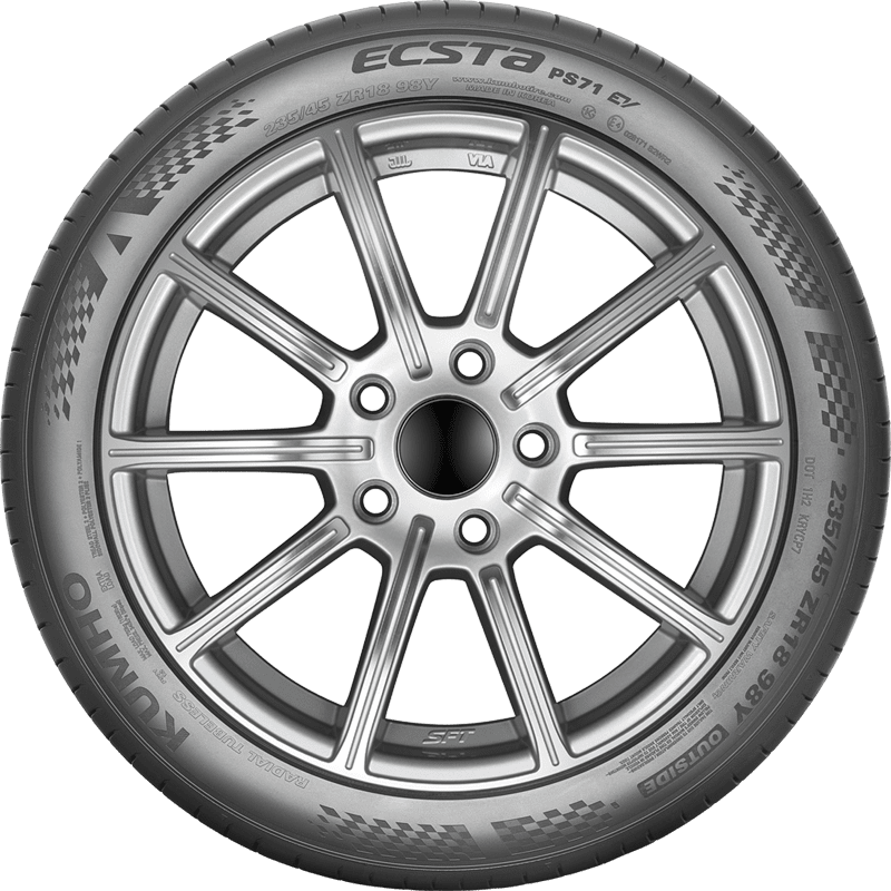 Kumho ECSTA PS71 EV - 255/45R20 - image 2