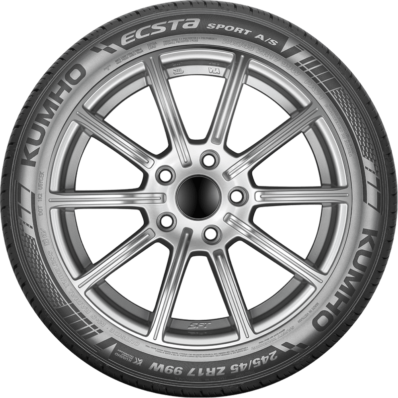 Kumho ECSTA SPORT A/S Tyre - 235/50ZR17 - image 2