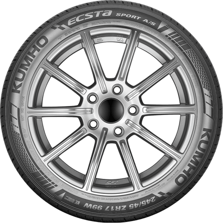 Kumho ECSTA SPORT A/S Tyre - 235/50ZR17 - image 2