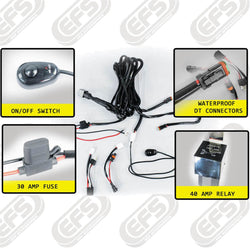 EFS Vividmax Ultra Light Bar Wiring Loom