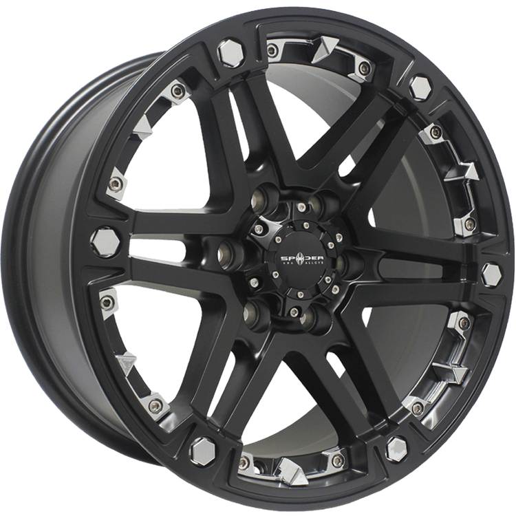 Spyder SP-01 Satin Black Wheel - 17