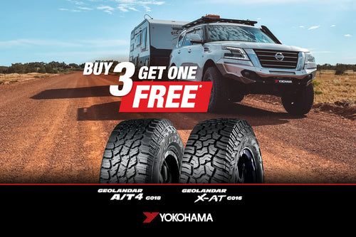 Yokohama 4x4 All Terrain Buy 3 Get 1 Free Tyres