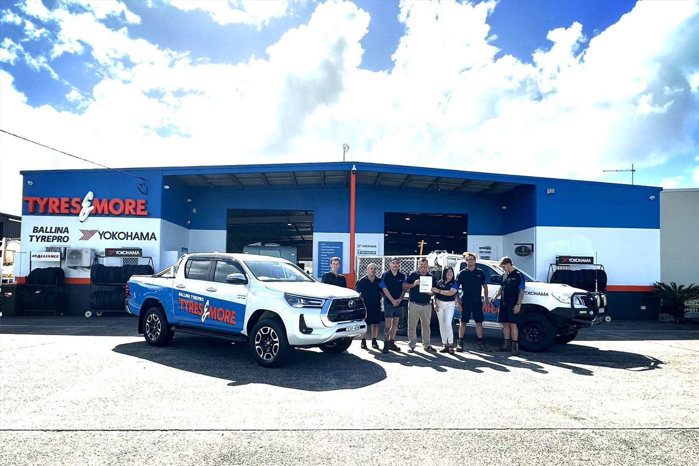 TyrePro tyre shop Ballina