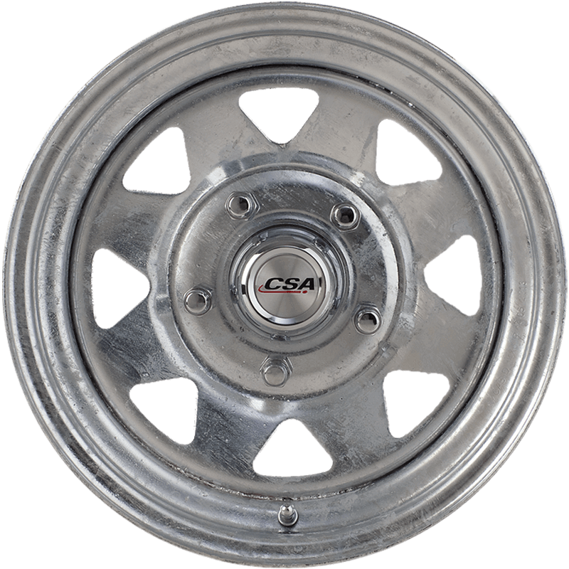 Csa Steel Rims CSA Ranger Steel Galvanised Wheel - 14