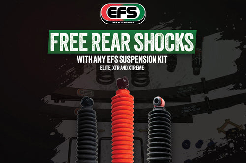Free EFS Rear Shocks With Any EFS Suspension Kit