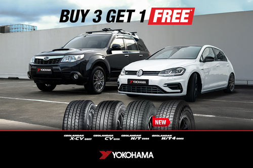 Save on Yokohama Geolandar SUV and Highway Terrain Tyres